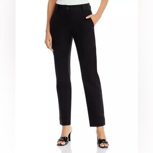 A.L.C. Halston Pant Black Women Size 8 Cropped Ankle Utility Luxury Contemporary